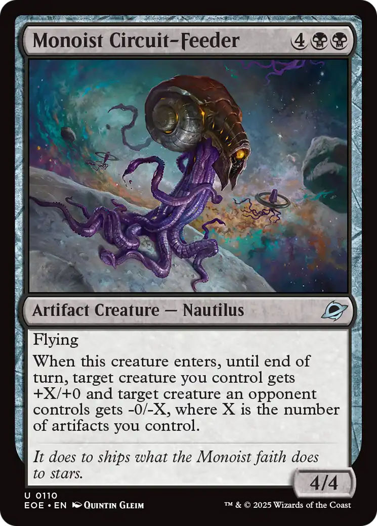 Monoist Circuit-Feeder - Magic: The Gathering - MoxLand