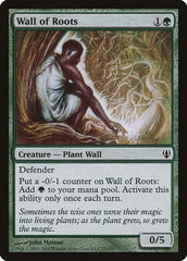 Barreira de Raízes / Wall of Roots - Magic: The Gathering - MoxLand