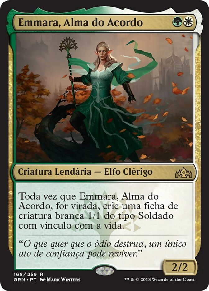 Emmara, Alma do Acordo / Emmara, Soul of the Accord - Magic: The Gathering - MoxLand