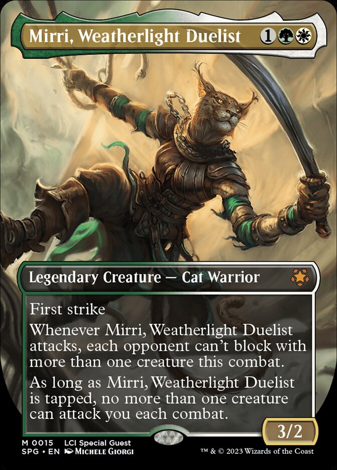 Mirri, Duelista do Bons Ventos / Mirri, Weatherlight Duelist - Magic: The Gathering - MoxLand