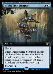 Placas de Desorientação / Misleading Signpost - Magic: The Gathering - MoxLand
