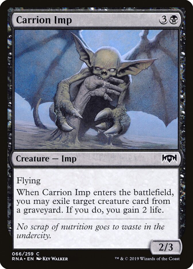 Diabrete Carniceiro / Carrion Imp - Magic: The Gathering - MoxLand