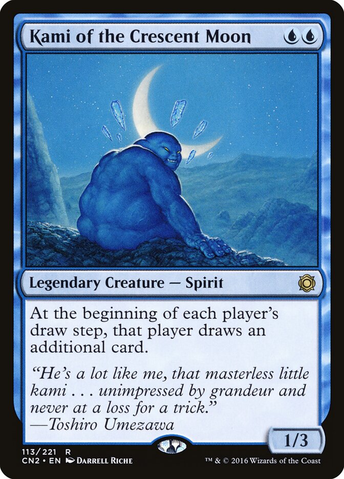 Kami da Lua Crescente / Kami of the Crescent Moon - Magic: The Gathering - MoxLand
