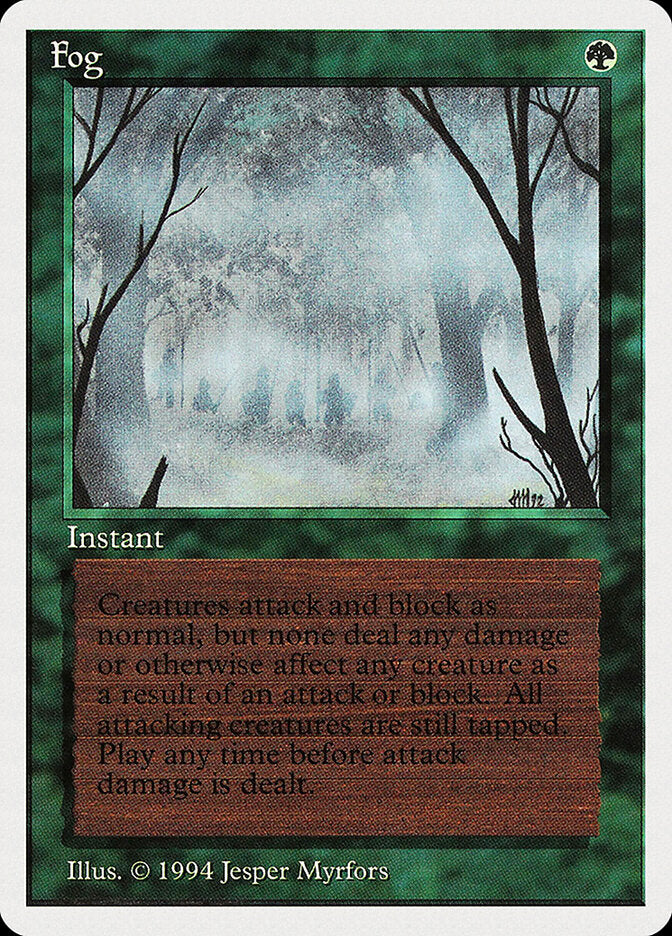 Neblina / Fog - Magic: The Gathering - MoxLand