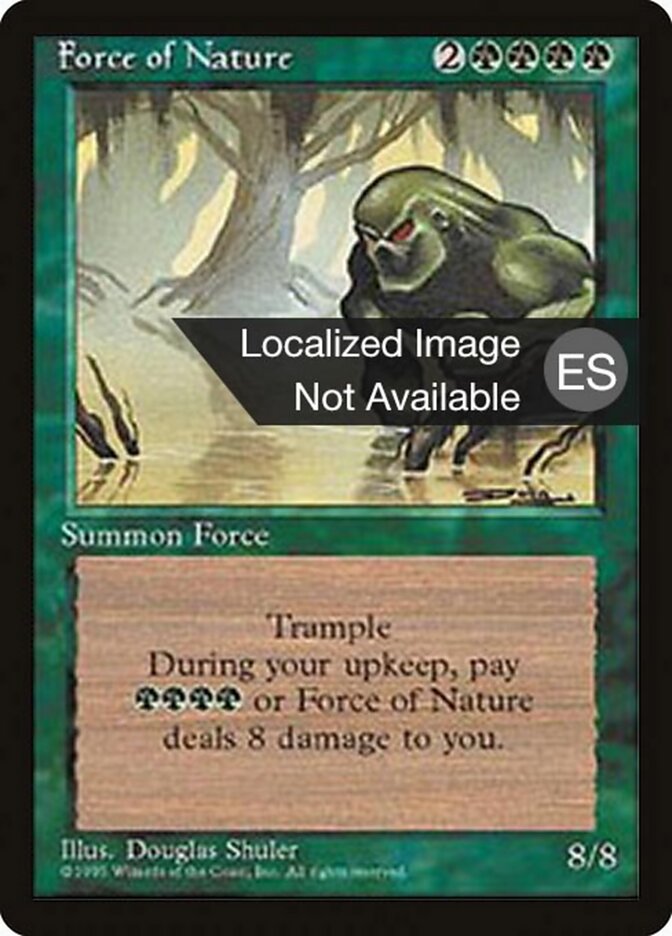 Força da Natureza / Force of Nature - Magic: The Gathering - MoxLand
