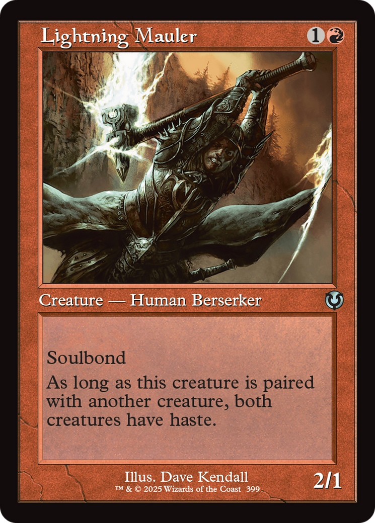 Esmagador dos Relâmpagos / Lightning Mauler - Magic: The Gathering - MoxLand