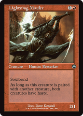 Esmagador dos Relâmpagos / Lightning Mauler - Magic: The Gathering - MoxLand