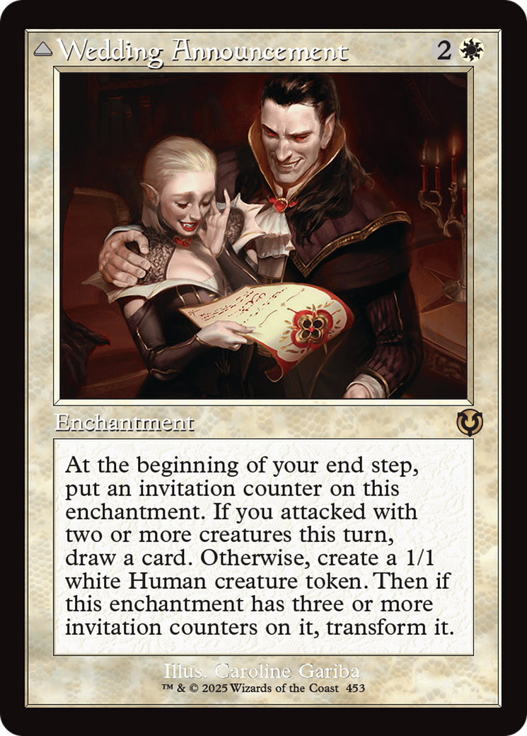 Anúncio de Casamento / Wedding Announcement - Magic: The Gathering - MoxLand