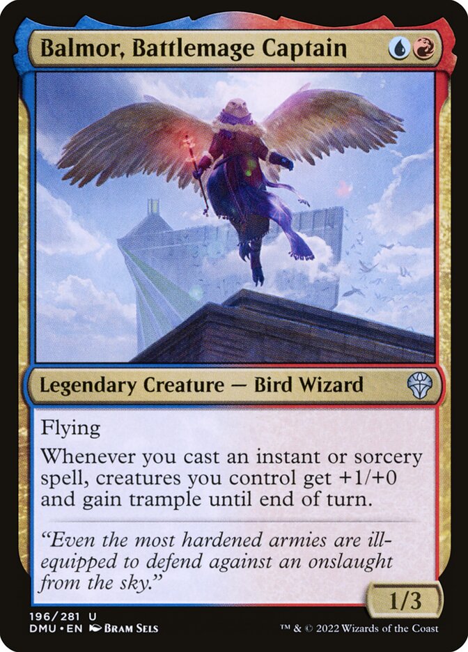 Balmor, Capitão dos Magos de Combate / Balmor, Battlemage Captain - Magic: The Gathering - MoxLand