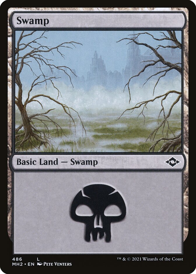 Pântano / Swamp - Magic: The Gathering - MoxLand