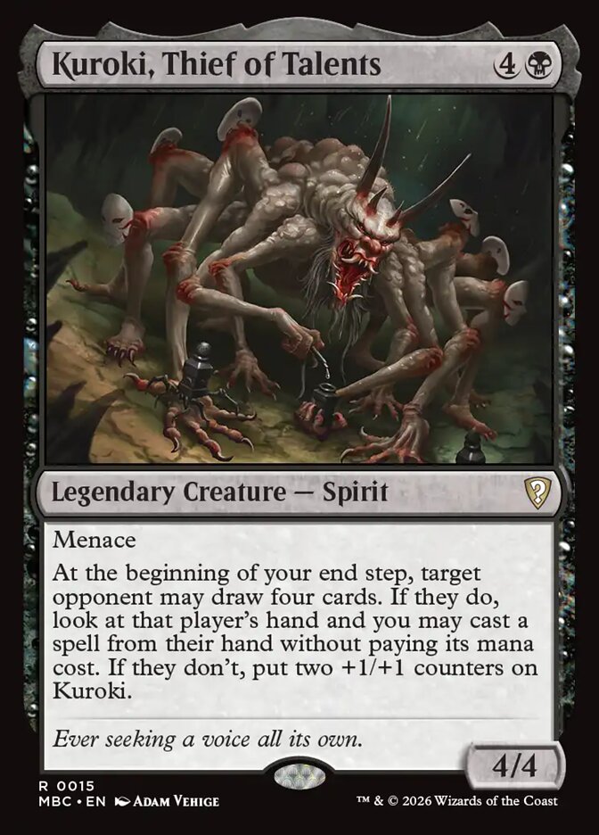 Kuroki, Thief of Talents - Magic: The Gathering - MoxLand