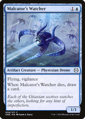 Vigilante de Malcator / Malcator's Watcher - Magic: The Gathering - MoxLand