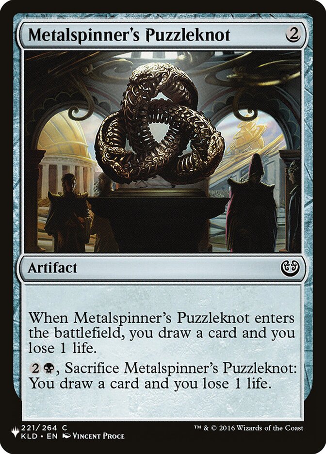 Quebra-cabeça do Metalofiador / Metalspinner's Puzzleknot - Magic: The Gathering - MoxLand