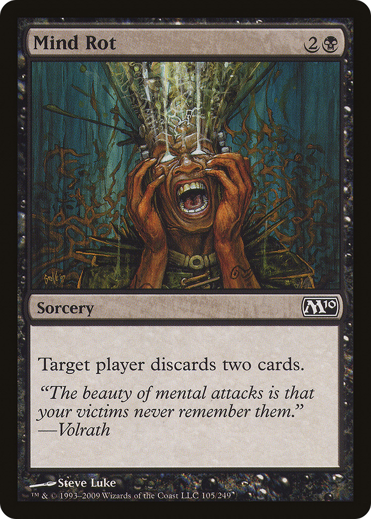 Estiolar a Mente / Mind Rot - Magic: The Gathering - MoxLand
