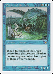 Habitante das Profundezas / Denizen of the Deep - Magic: The Gathering - MoxLand