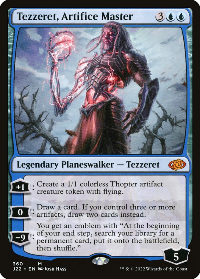 Tezzeret, Mestre Artífice / Tezzeret, Artifice Master - Magic: The Gathering - MoxLand