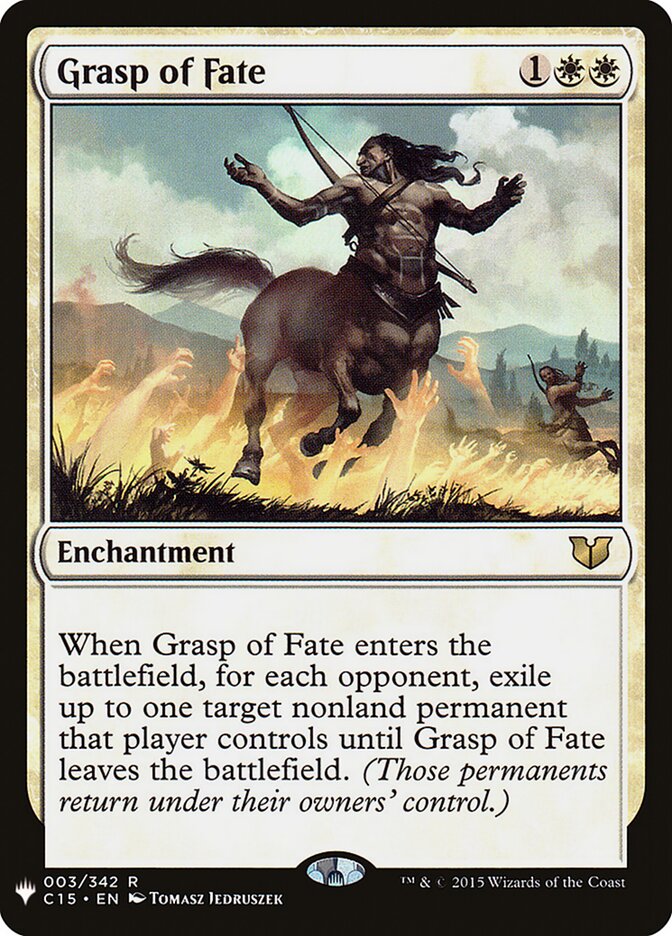 Garras do Destino / Grasp of Fate - Magic: The Gathering - MoxLand
