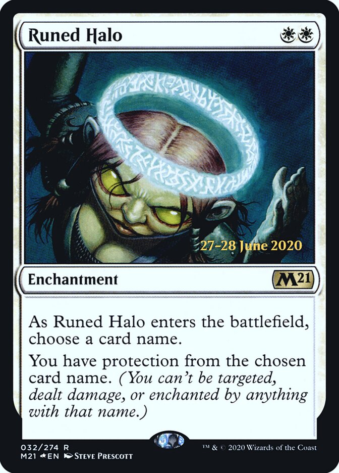 Auréola Rúnica / Runed Halo - Magic: The Gathering - MoxLand