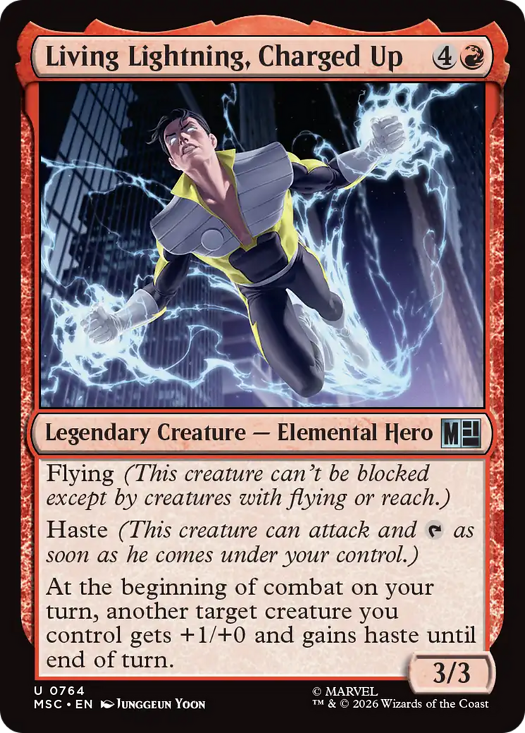 Living Lightning, Charged Up - Magic: The Gathering - MoxLand