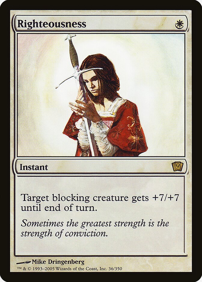 Integridade / Righteousness - Magic: The Gathering - MoxLand