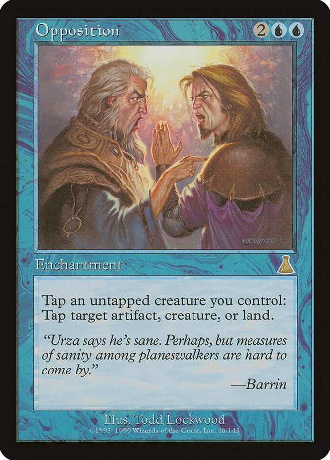 Oposição / Opposition - Magic: The Gathering - MoxLand