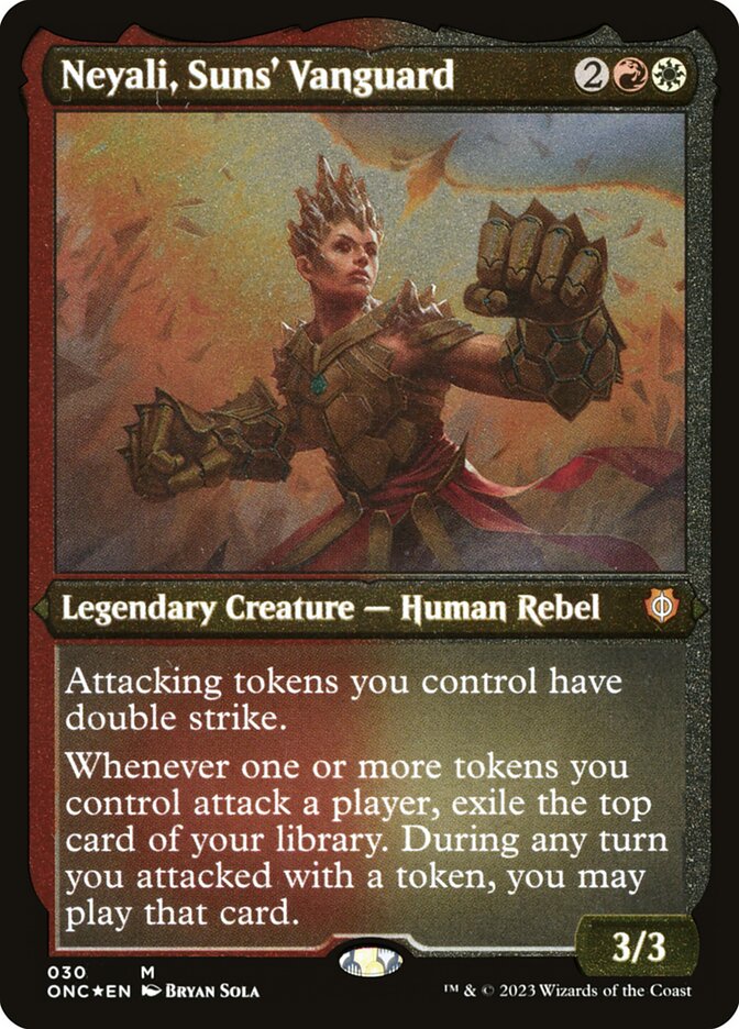 Neyali, Vanguarda do Sol / Neyali, Suns' Vanguard - Magic: The Gathering - MoxLand