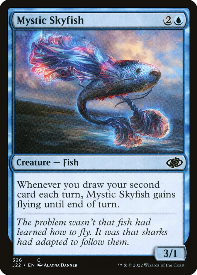 Aeropeixe Místico / Mystic Skyfish - Magic: The Gathering - MoxLand