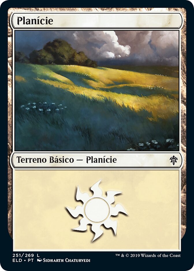 Planície / Plains - Magic: The Gathering - MoxLand