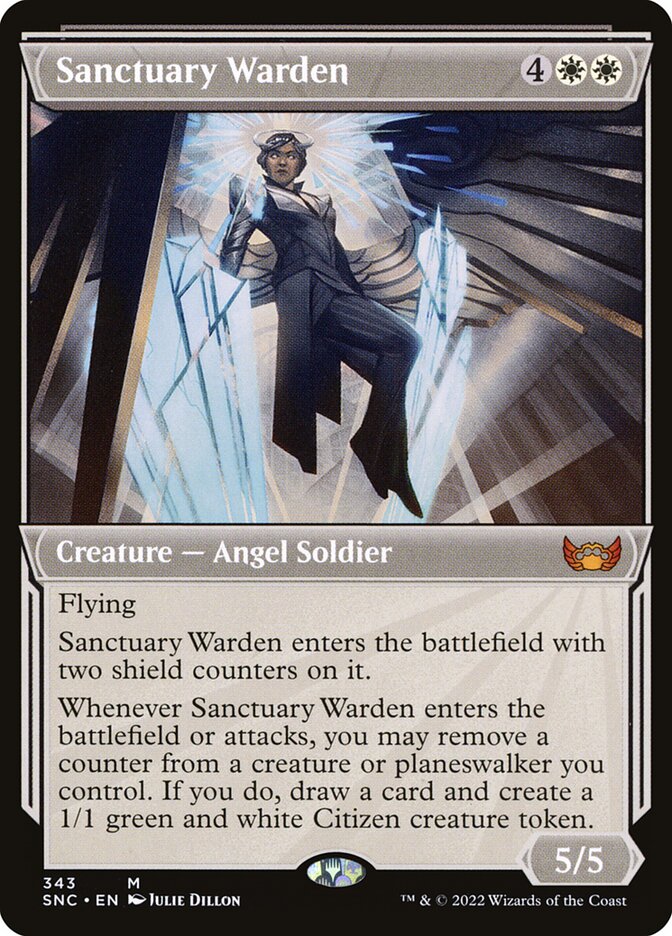 Protetora do Santuário / Sanctuary Warden - Magic: The Gathering - MoxLand