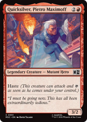 Quicksilver, Pietro Maximoff - Magic: The Gathering - MoxLand