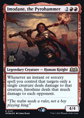 Imodane, a Piromartelo / Imodane, the Pyrohammer - Magic: The Gathering - MoxLand