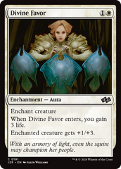 Proteção Divina / Divine Favor - Magic: The Gathering - MoxLand