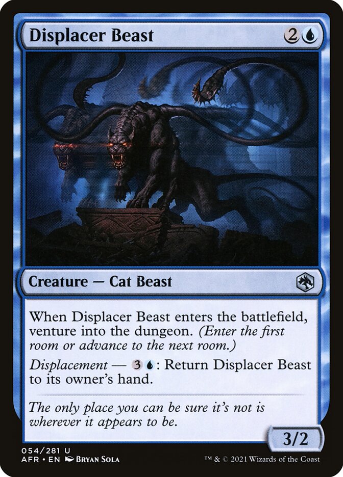 Pantera Deslocadora / Displacer Beast - Magic: The Gathering - MoxLand