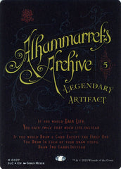 Arquivo de Alhammarret / Alhammarret's Archive - Magic: The Gathering - MoxLand