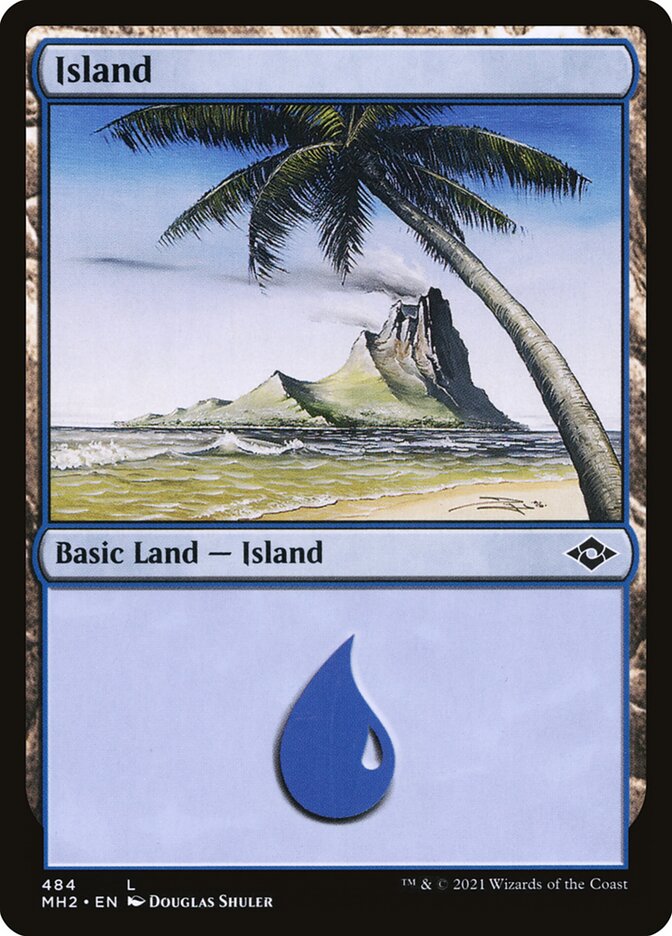Ilha / Island - Magic: The Gathering - MoxLand