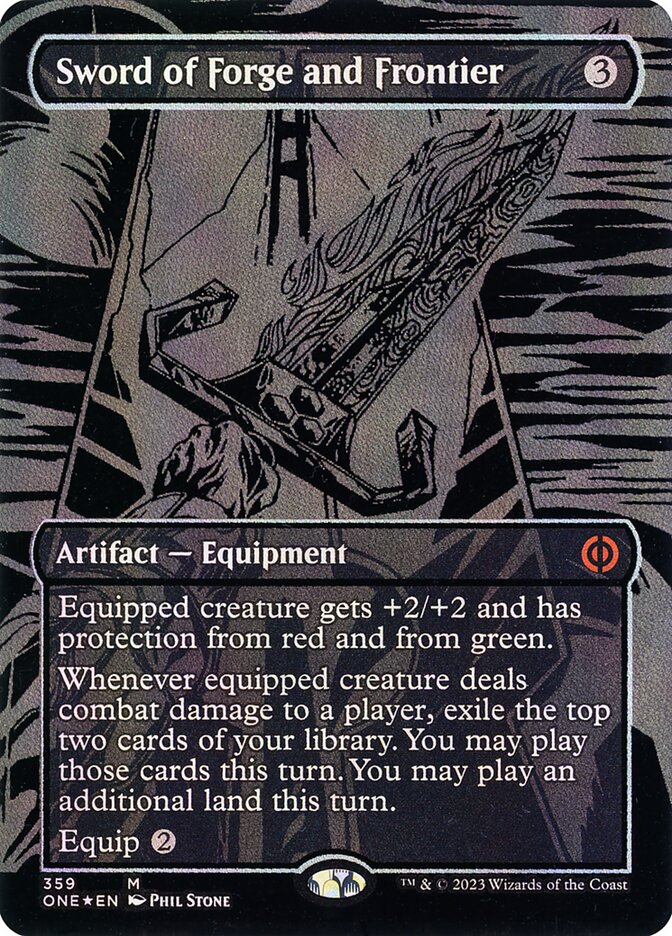 Espada de Forja e Fronteira / Sword of Forge and Frontier - Magic: The Gathering - MoxLand