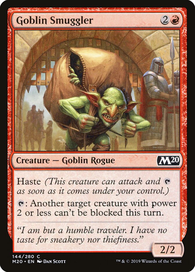 Contrabandista Goblin / Goblin Smuggler - Magic: The Gathering - MoxLand