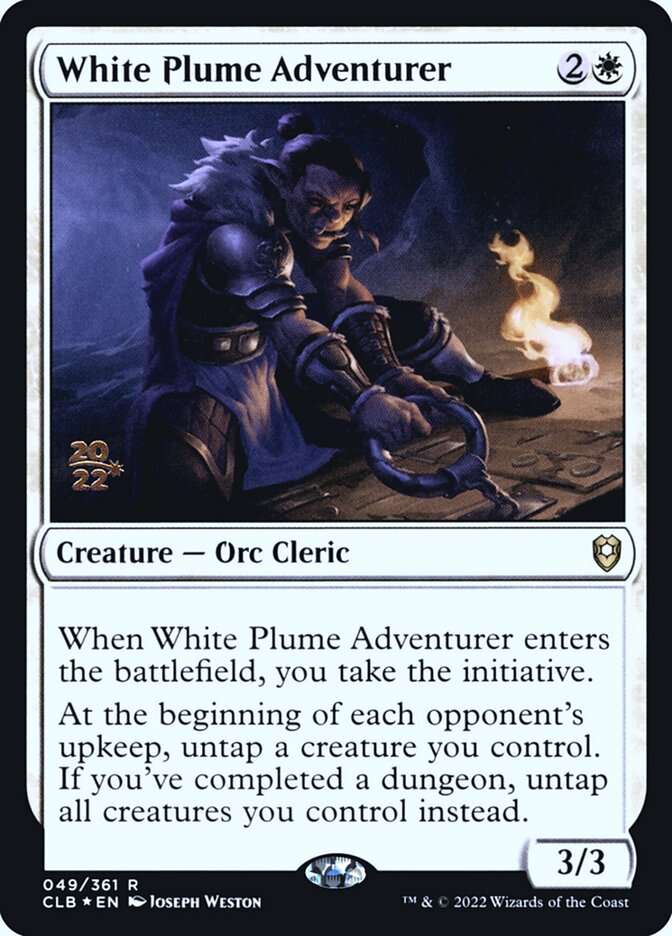 Aventureira da Pluma Branca / White Plume Adventurer - Magic: The Gathering - MoxLand