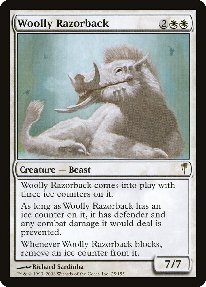 Porco-Selvagem Lanoso / Woolly Razorback - Magic: The Gathering - MoxLand