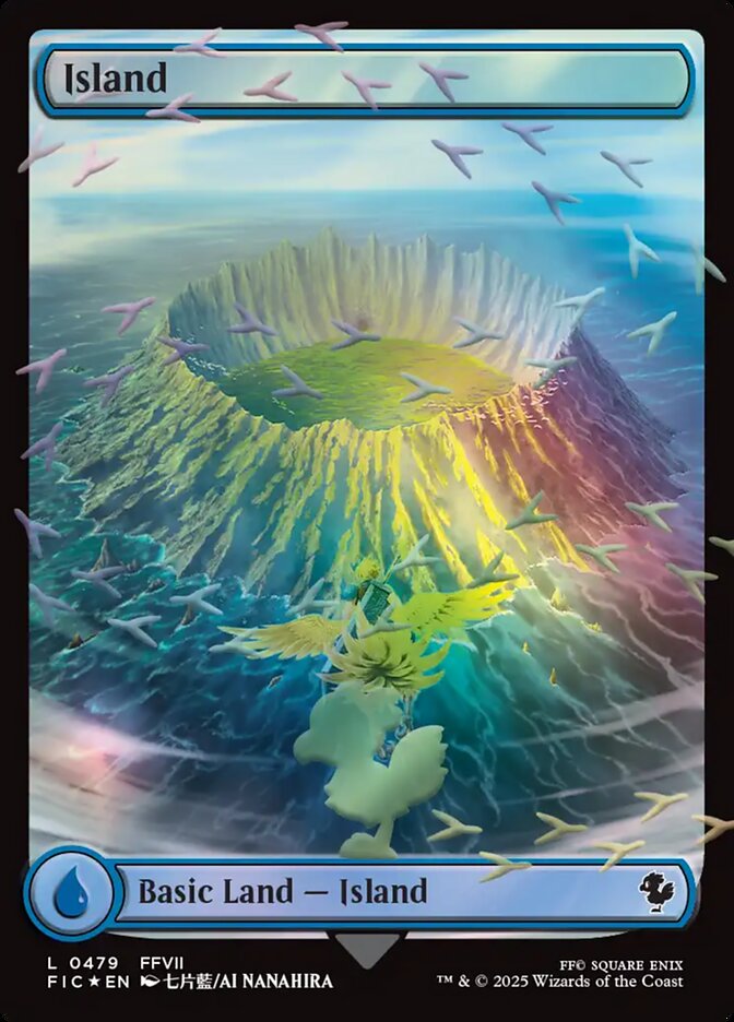 Ilha / Island - Magic: The Gathering - MoxLand