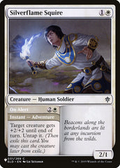 Silverflame Squire / On Alert - Magic: The Gathering - MoxLand