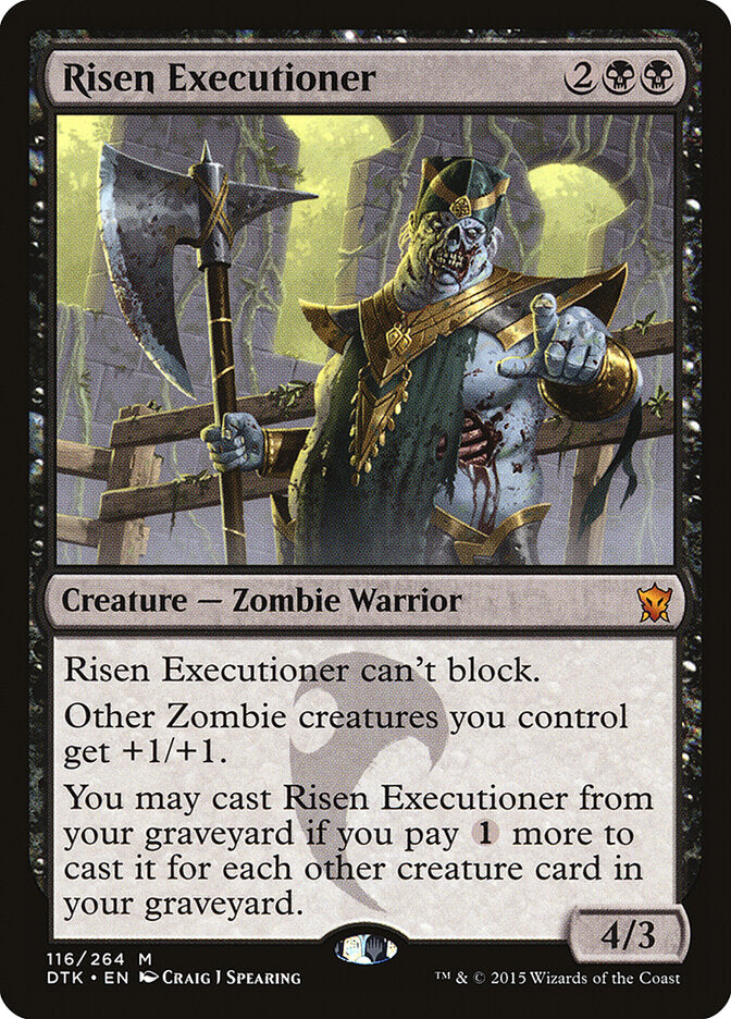 Executor Ressuscitado / Risen Executioner - Magic: The Gathering - MoxLand