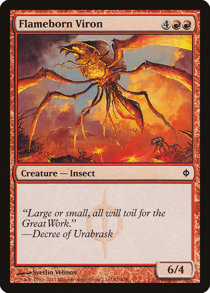 Ferrovírus das Chamas / Flameborn Viron - Magic: The Gathering - MoxLand