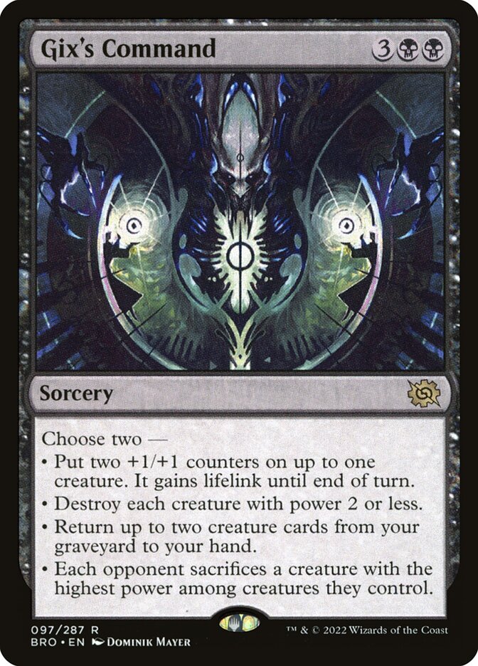 Comando de Gix / Gix's Command - Magic: The Gathering - MoxLand