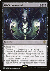 Comando de Gix / Gix's Command - Magic: The Gathering - MoxLand