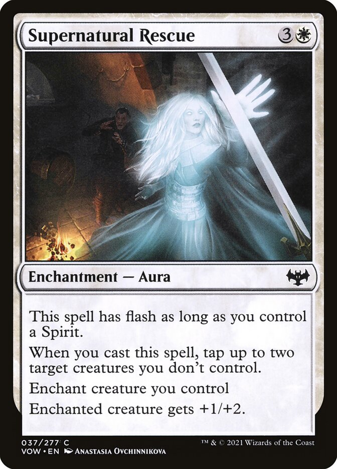Resgate Sobrenatural / Supernatural Rescue - Magic: The Gathering - MoxLand