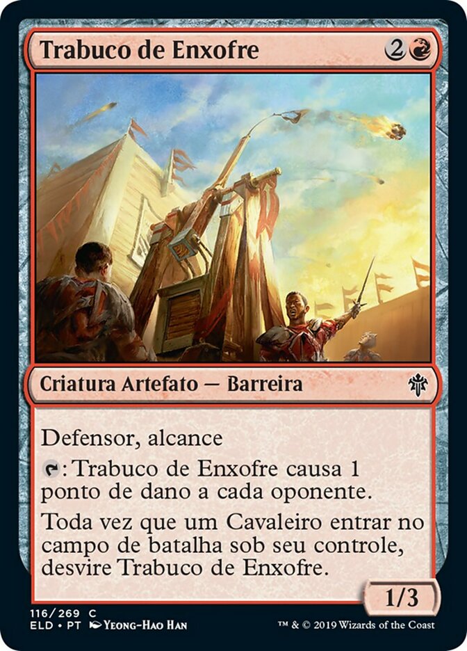 Trabuco de Enxofre / Brimstone Trebuchet - Magic: The Gathering - MoxLand