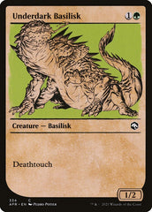 Basilisco do Subterrâneo / Underdark Basilisk - Magic: The Gathering - MoxLand