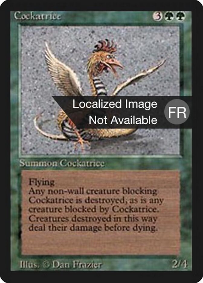 Cocatriz / Cockatrice - Magic: The Gathering - MoxLand