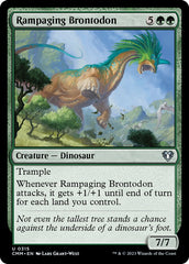 Brontodonte Enfurecido / Rampaging Brontodon - Magic: The Gathering - MoxLand